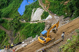 僻地での通信確保